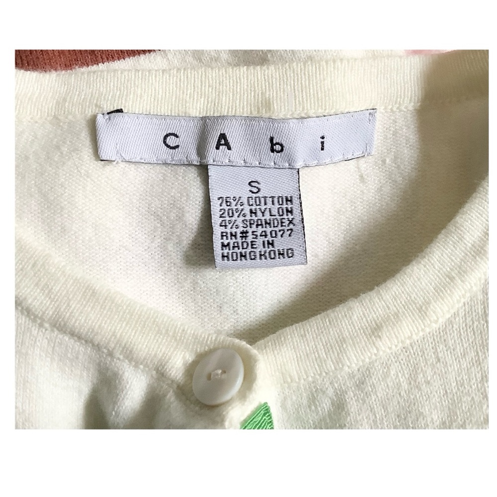 CAbi Butterflies 3/4 Sleeve Cardigan - Picture 8 of 8